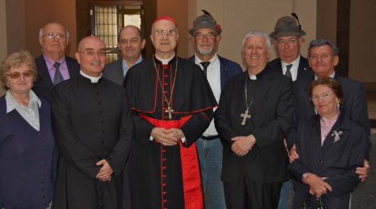 Donata all'antica Abbazia di Grottaferrata la reliquia del cappellano alpino beato don Secondo Pollo