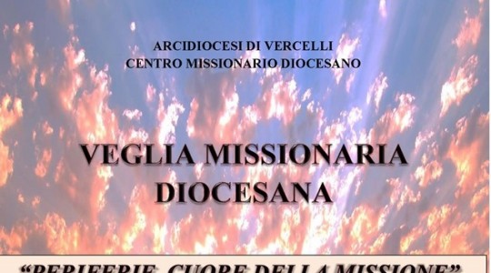 Sabato 18 ottobre prima Veglia Missionaria Diocesana per l'Arcivescovo Marco