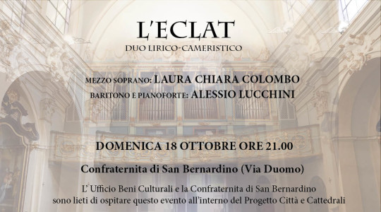 L'Eclat - Duo lirico cameristico, in San Bernardino