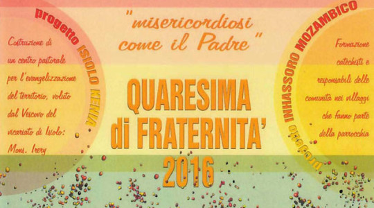 Quaresima di fraternità