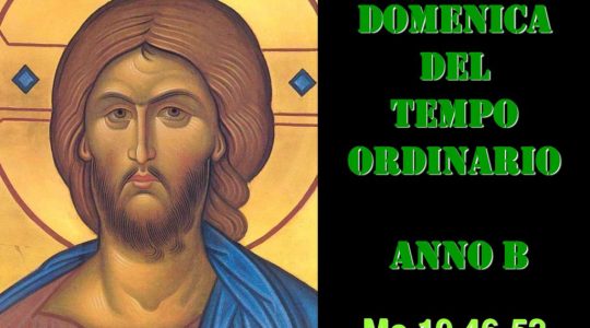 30ª domenica tempo ordinario