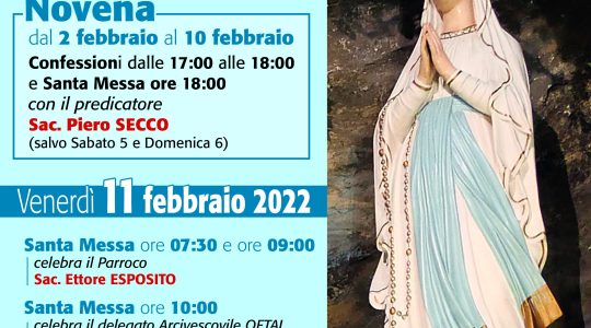 Festa Madonna di Lourdes 2022