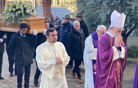 I funerali di don Augusto Scavarda