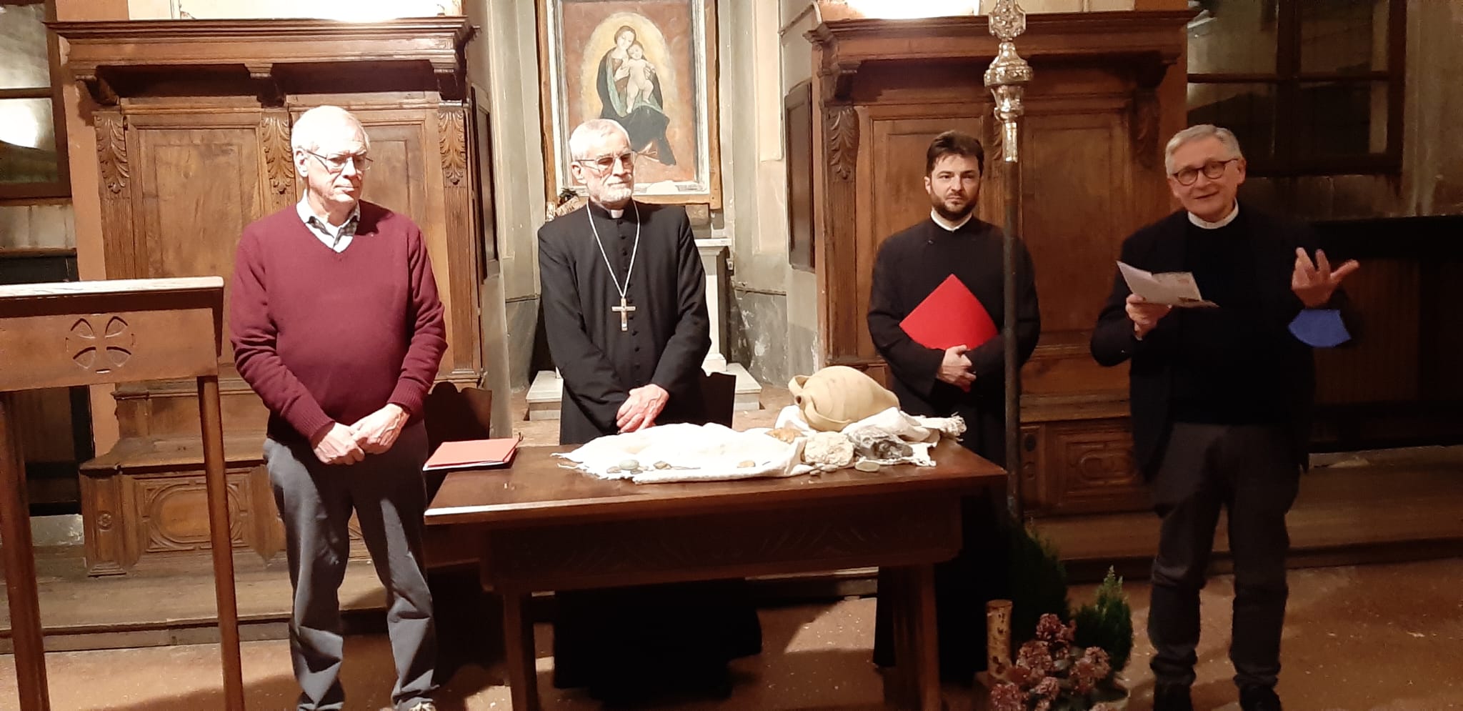 Un precendente incontro ecumenico nella Sala Capitolare del Sant'Andrea