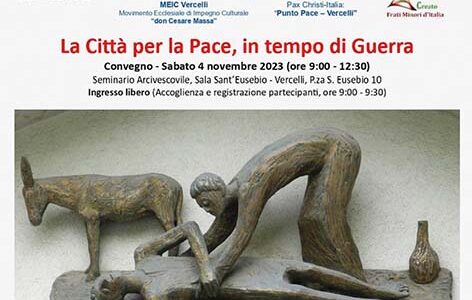 “La città per la pace”. Convegno in seminario