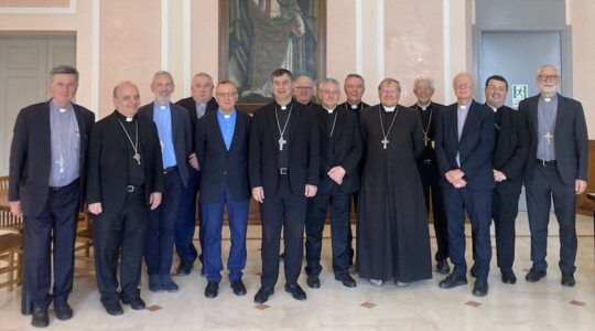 I vescovi della Conferenza episcopale piemontese riuniti a Vercelli