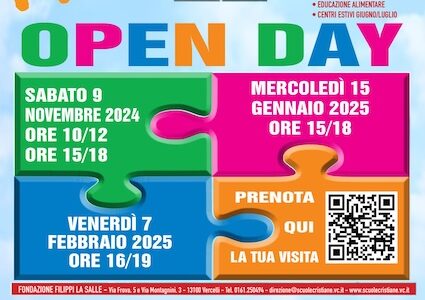 Open Day alle Scuole Cristiane